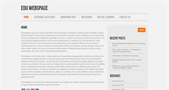 Desktop Screenshot of eduwebspace.com