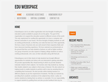 Tablet Screenshot of eduwebspace.com